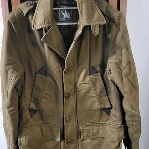 I. Spiewak & Sons Down Parka Jacket Men's Size Medium Brown